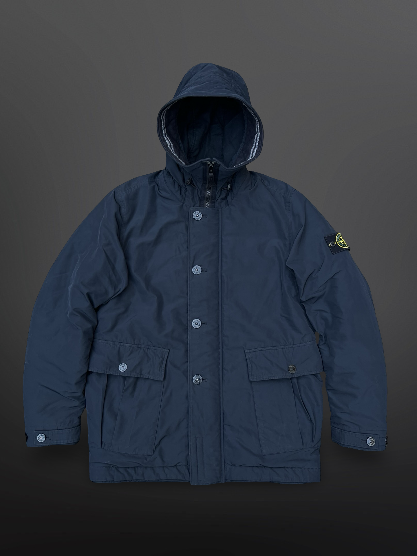 Stone Island Jakke Navy M Medium Primaloft Insulation