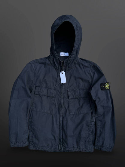Stone Island Jakke Supima Cotton Twill Strech TC Navy S Small 