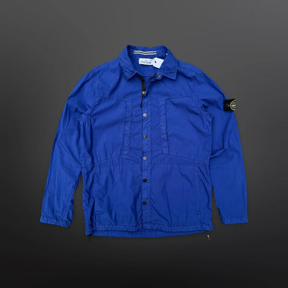 Stone Island Let Jakke Blå Str. XL fitter M