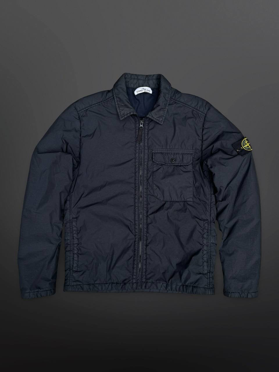 Stone Island Overshirt Jakke Skjorte Navy S Small 