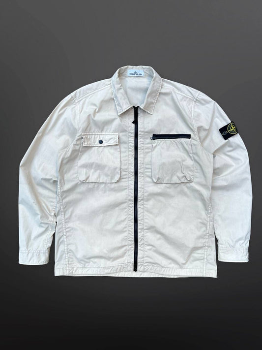 Stone Island Overshirt Jakke XXL Beige Safari 6615101WN
