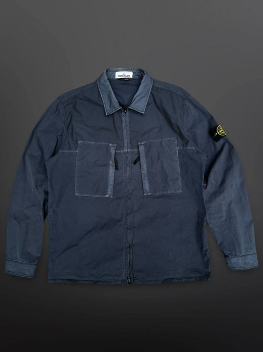 Stone Island Overshirt Sommerjakke Navy XL 721510207