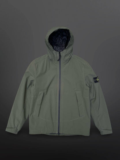 Stone Island Soft Shell-R With Prima Loft Insulation Technology Grøn Green M Medium
