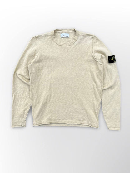 Stone Island Sweater Trøje Small i beige