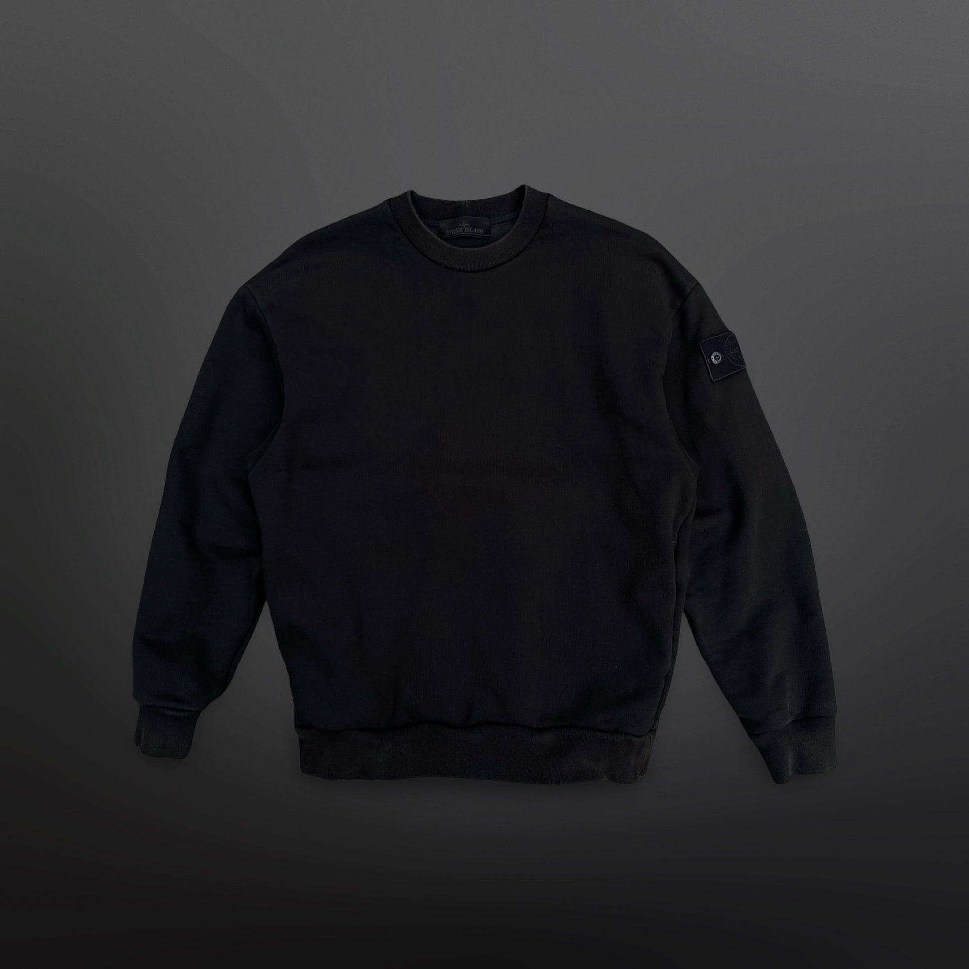 Stone Island Ghost Piece Crewneck – Sort – Str. Small