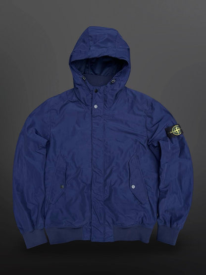 Stone Island Windbreaker Efterårsjakke L Large Navy 641540822