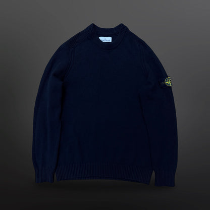 Stone Island Wool Knit Sweater – Black – Size L