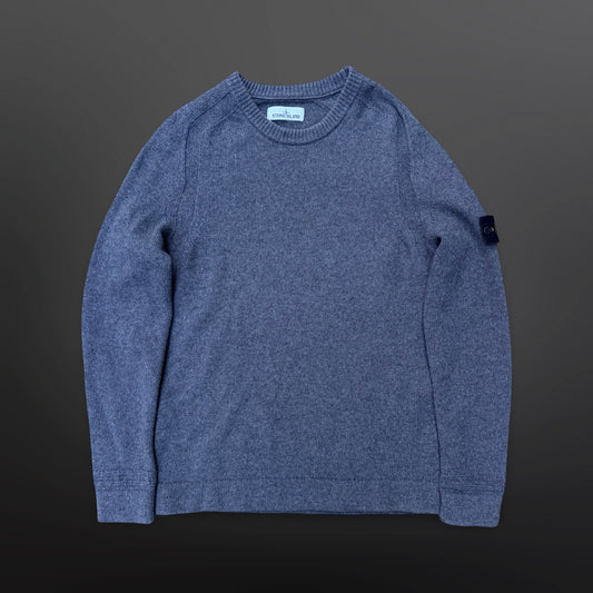 Stone Island Wool Knit Sweater – Grey – Size L