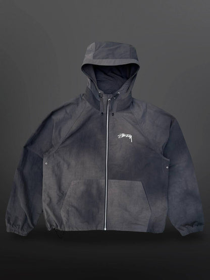 Stussy Beach Shell Jacket Faded Grå L Large