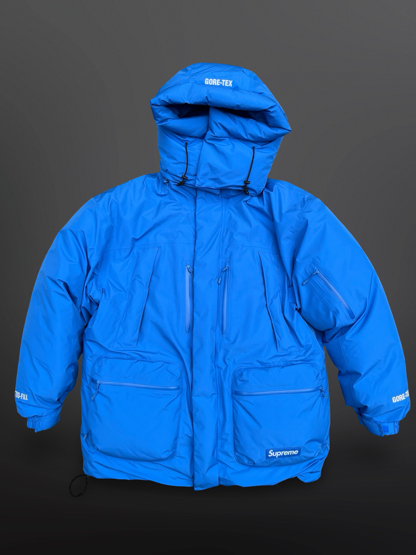 Supreme GORE-TEX 700-Fill Down Parka Blue, Str. M