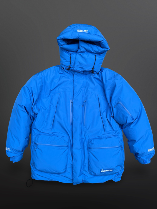 Supreme GORE-TEX 700-Fill Down Parka Blue, Str. M