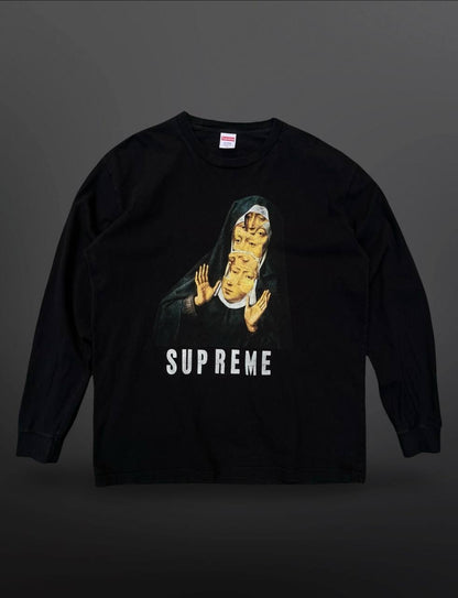 Supreme Long Sleeve SS17 Sort Black XL