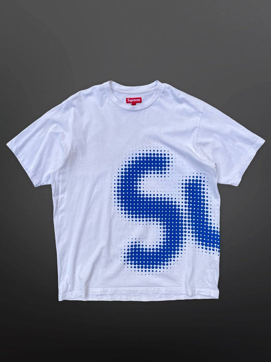 Supreme T-Shirt Tee White Hvid L Large
