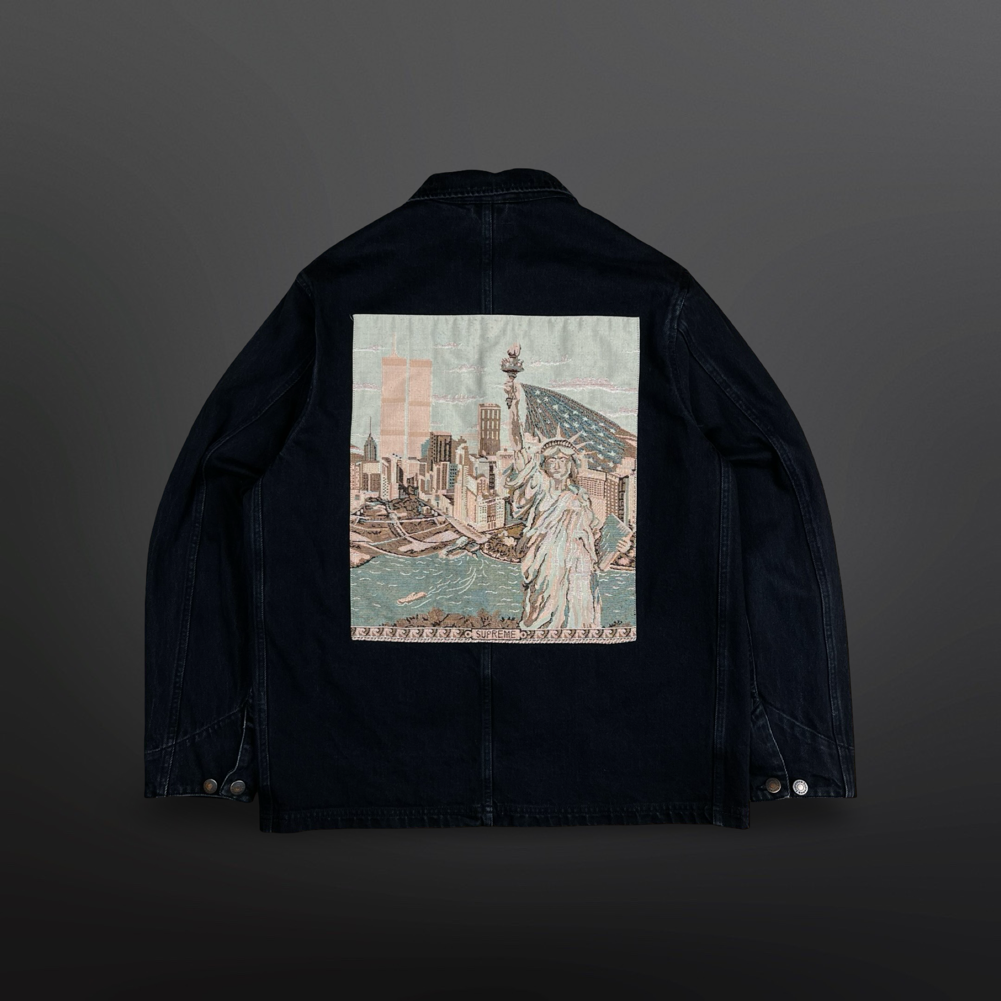 Supreme Tapestry Work Jacket – Black Large