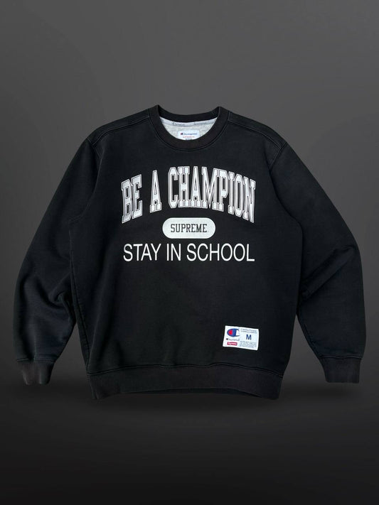 Supreme X Champion Sweatshirt M Medium