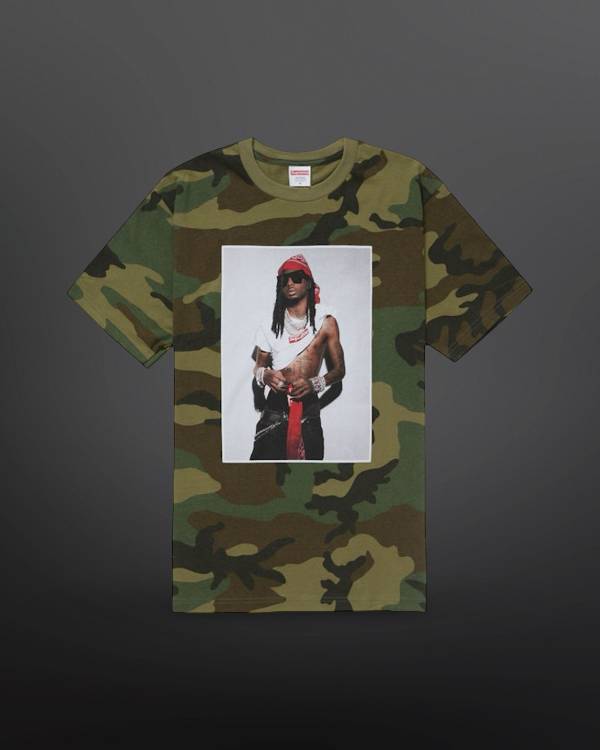 Supreme x Playboi Carti Tee – Woodland Camo XL