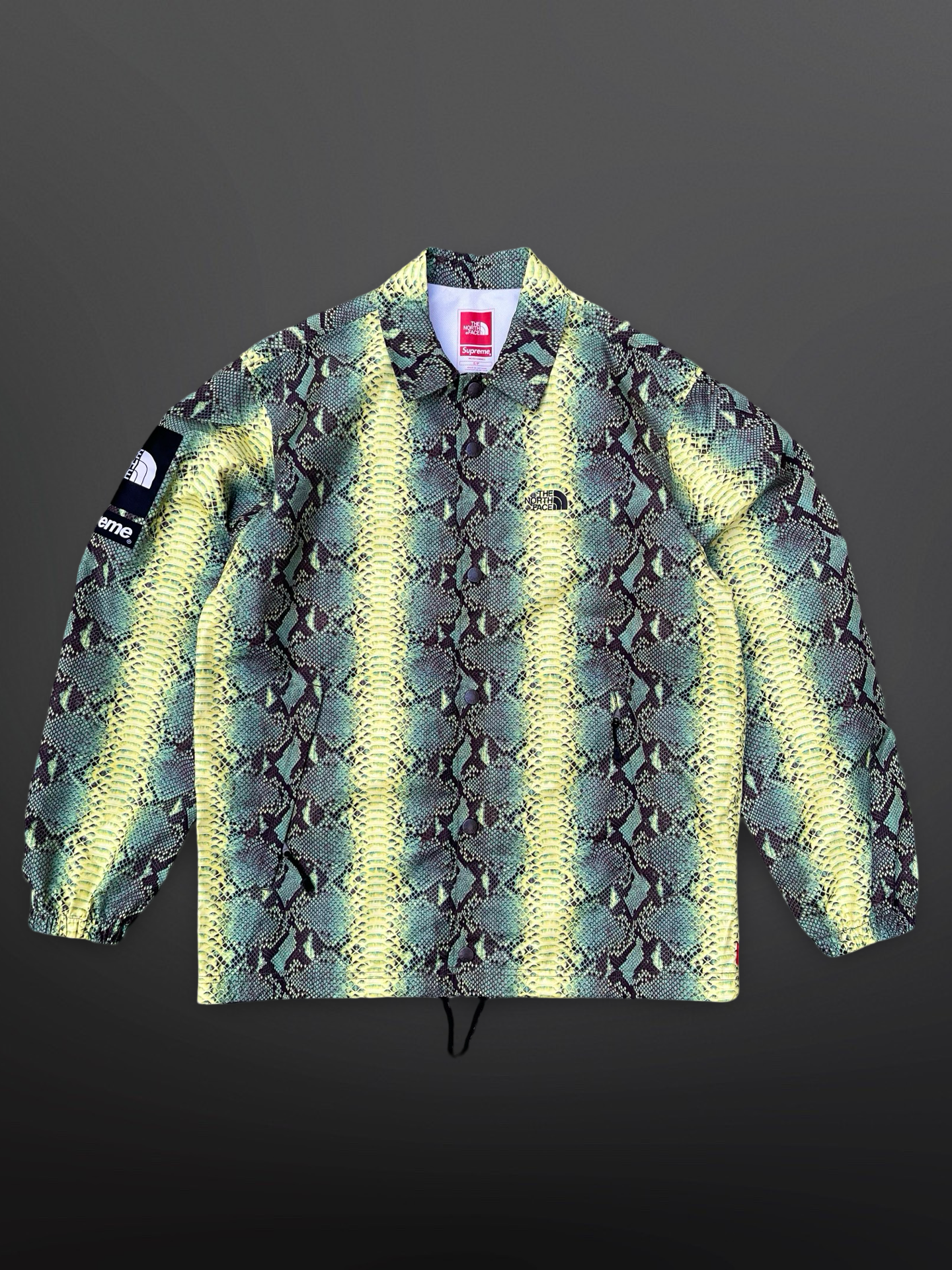 Supreme x The North Face Snakeskin Coaches Jacket – Small