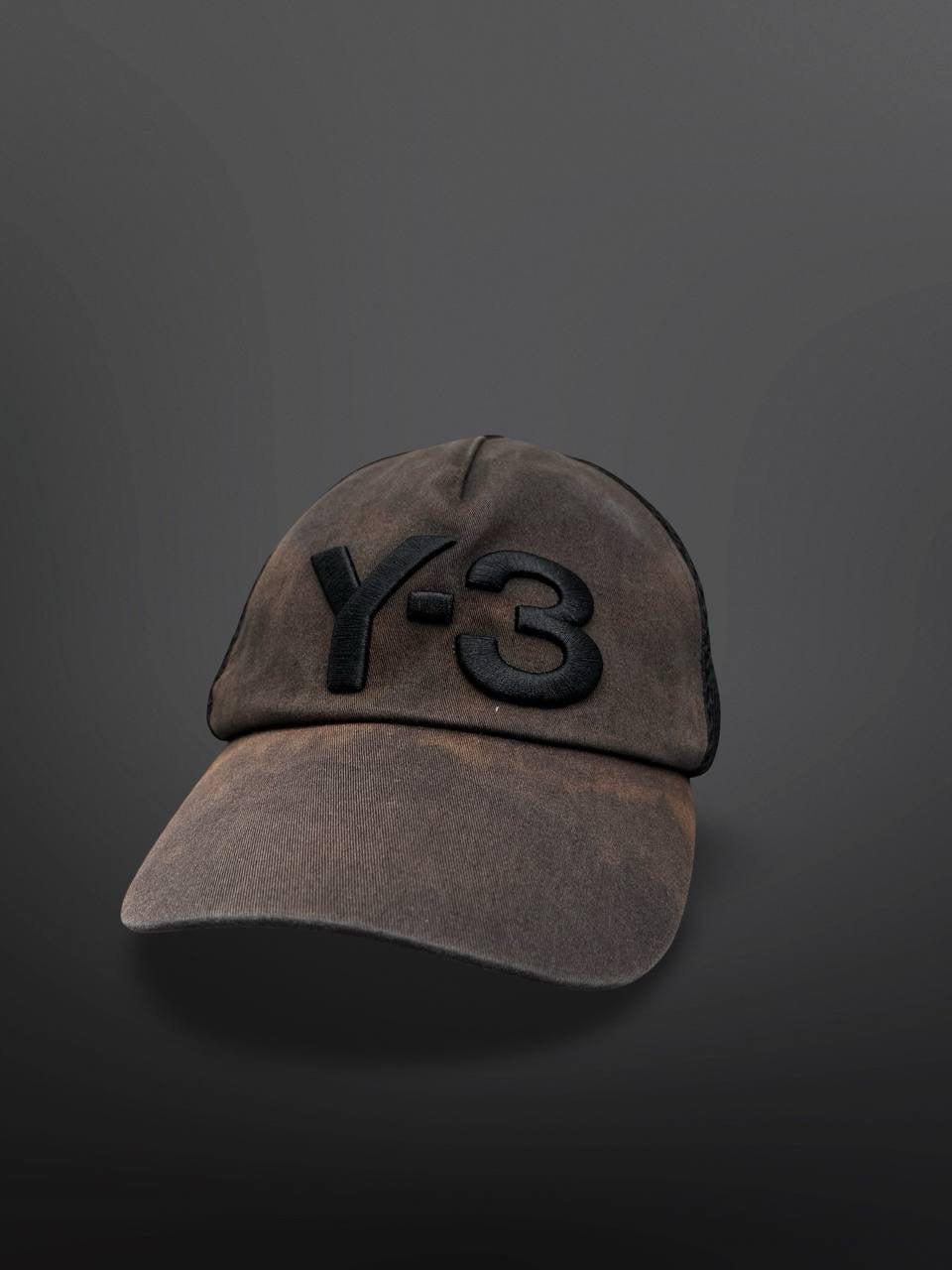 Y-3 Cap Sort/Brun One Size