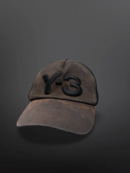 Y-3 Cap Sort/Brun One Size